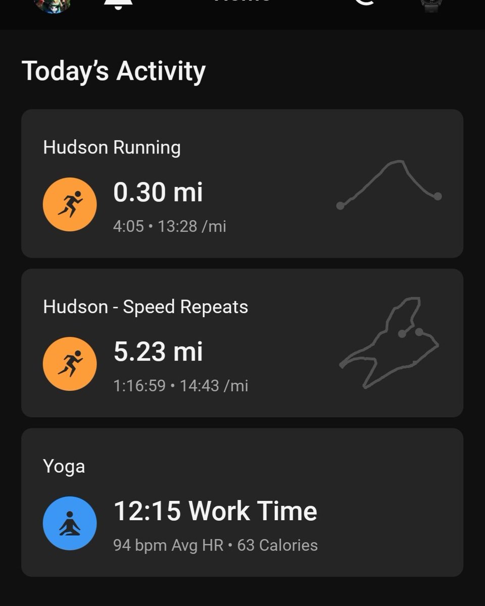 WBradbury1's tweet photo. Day 4 of may plank challenge. #mayplankchallenge. 12 mins of pilates to warm up, 5.5 mile 'easy' run, and 1 min plank. (Missed yesterday) #clydesdalewally #kaizen #runninwiththedevil
Happy Saturday, everyone ! https://t.co/1URvbqj8Yr
