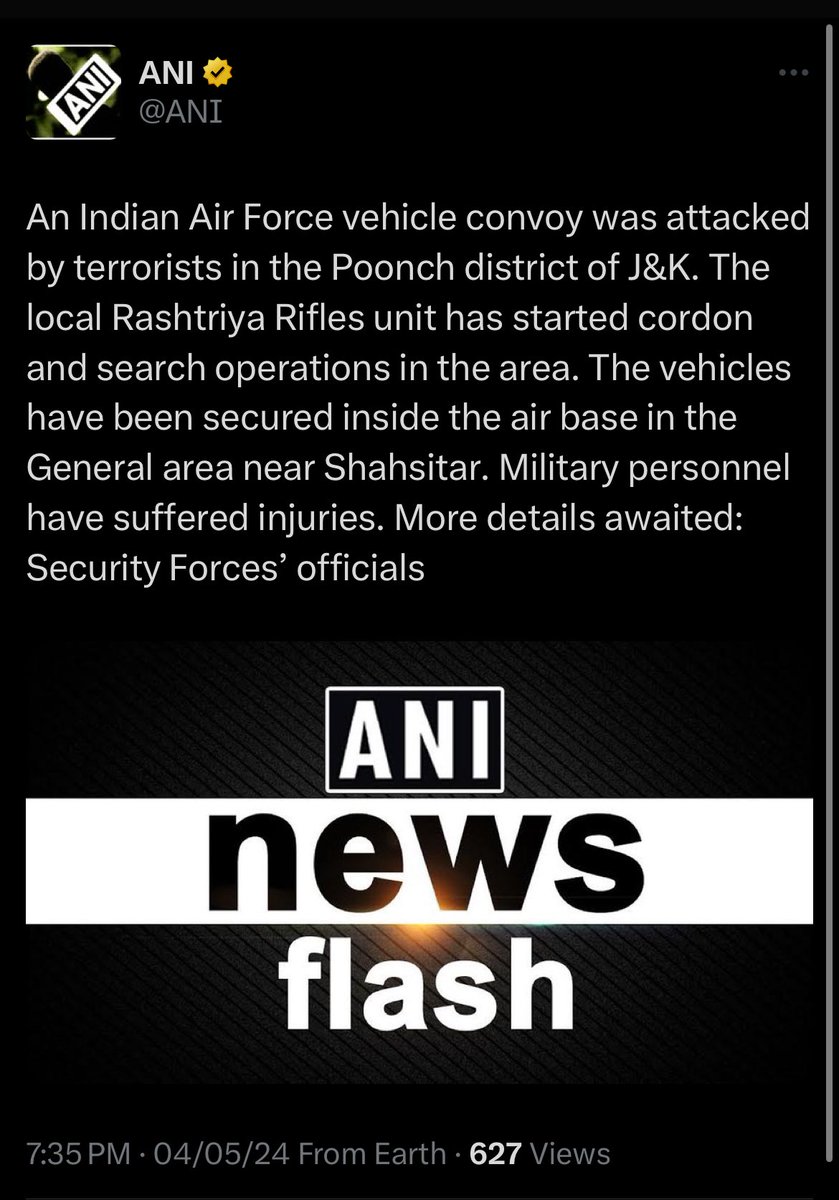 Terrible!! Why our armed forces are attacked before every election?