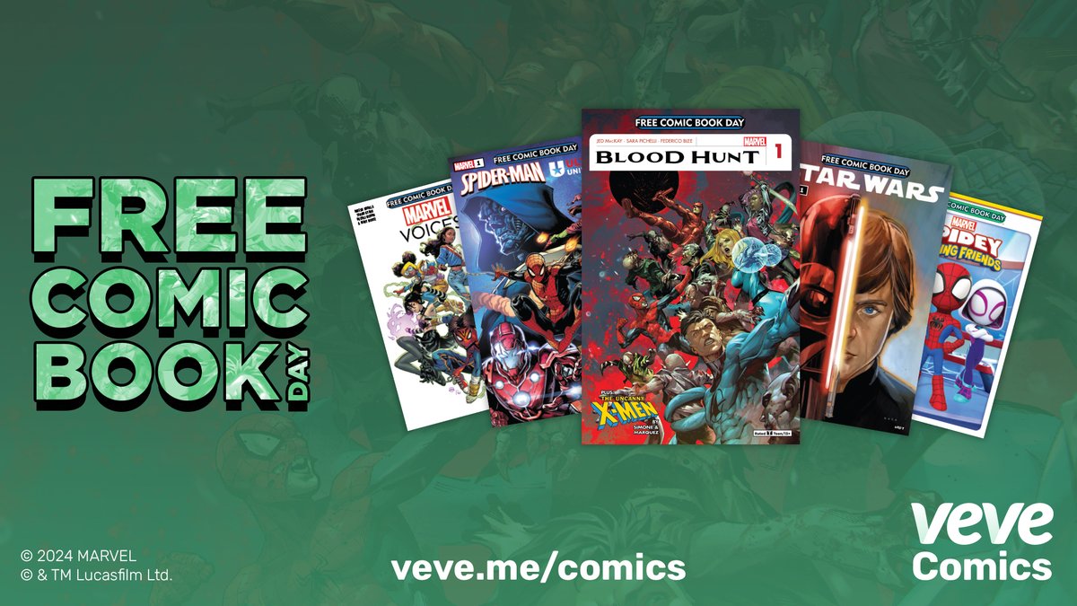 We're celebrating Free Comic Book Day from 8 May! 

More details coming soon... 

#fcbd2024 #ncbd