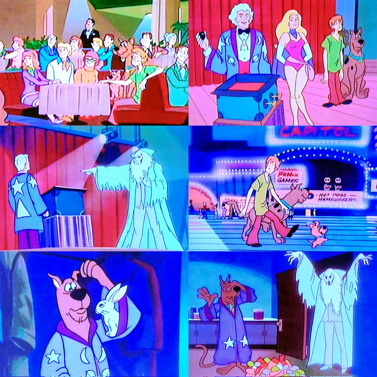 Time for #SaturdayMorningCartoons!

#NowWatching
Scooby-Doo & Scrappy-Doo🔎🐾
S1E14 Dec 22nd,1979🗓📺
'The Sorcerer's a Menace'
The Gang visits Atlantic City🎡🎰

#ScoobyDoo #ScrappyDoo #ShaggyRogers #VelmaDinkley #DaphneBlake #FredJones #HannaBarbera #Animation #Retro #Nostalgia