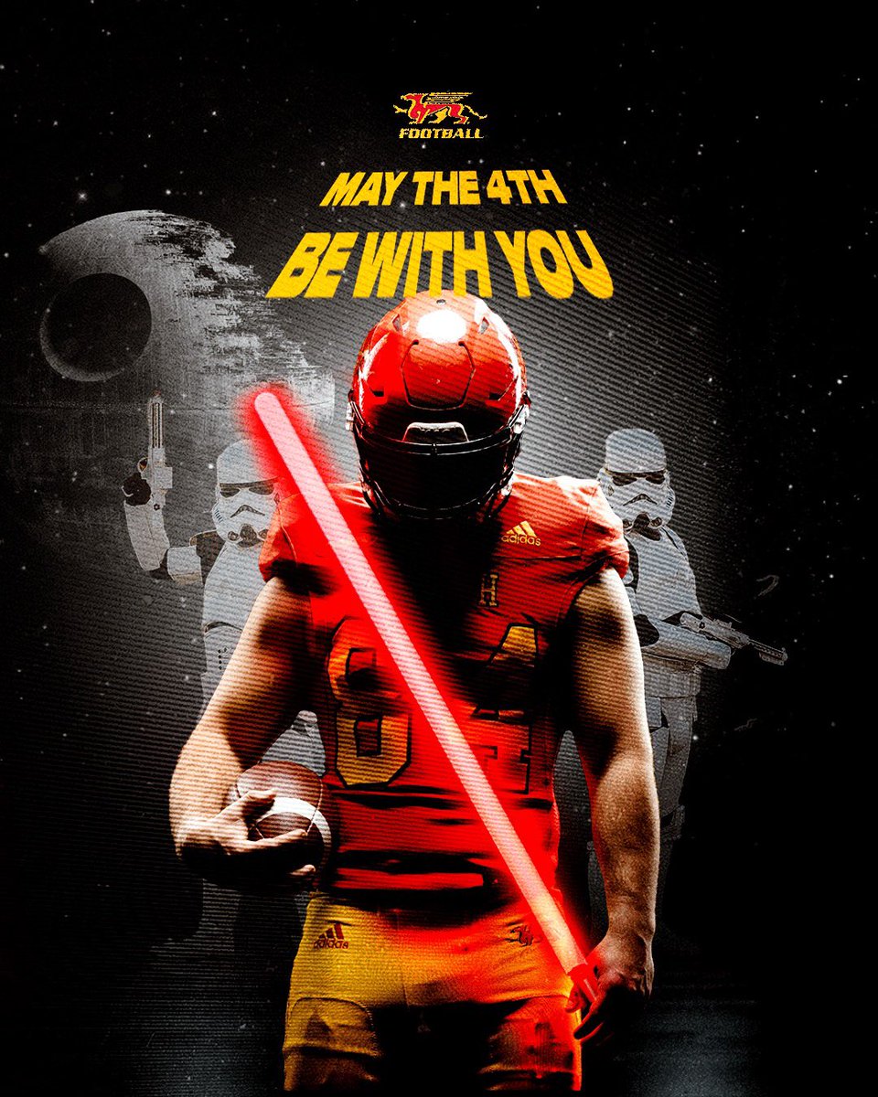 May the 4th be with you 💫🏈 #LeaveYourMark