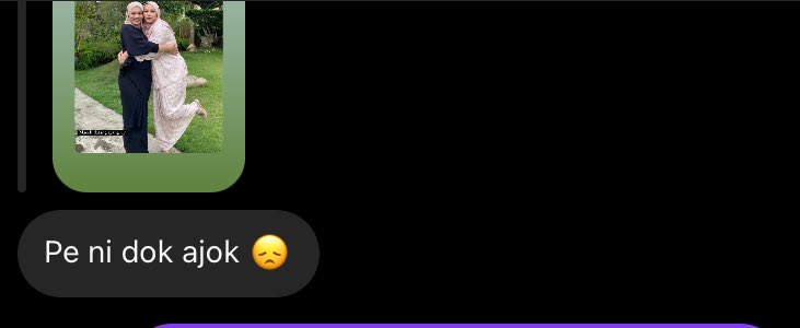 w0npiri_'s tweet photo. Reason taknak ada ramai kawan. Kalau bergurau pun I didn’t like this kind of joke. Pls lah https://t.co/kIgIy5QkCV