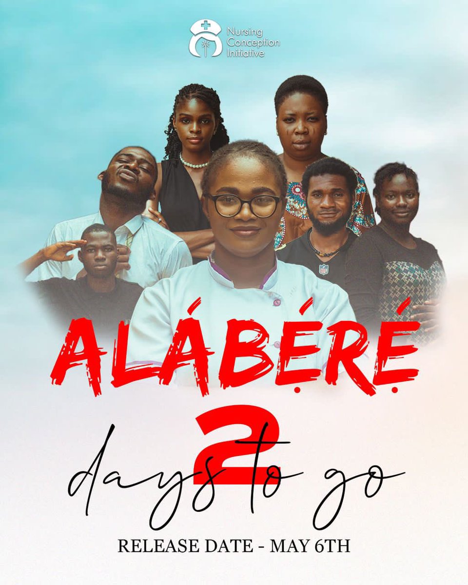 It’s close than ever. In 2 days time “ALÁBÉRÉ(a short film on the dangers of quackery) premieres! 

Kindly subscribe to the youtube channel youtube.com/@nursing_ci?si…

 Proudly Supported by OAUEVENTS