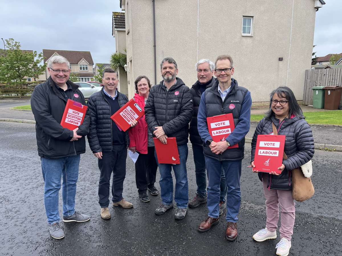 While local election results continue to come in across England today, here in ⁦@EastLothianCLP⁩ we’re out campaigning for support for the coming General Election. Right across the country people are understandably disillusioned with the Government and looking for change.