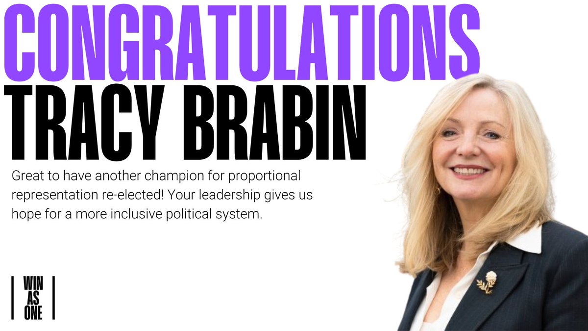 Congratulations @TracyBrabin on your re-election in West Yorkshire! Progressives were thrilled to hear of your support for Proportional Representation during this campaign. You’ve set a powerful precedent for progressive leaders. We’re calling on other Mayors to join you.