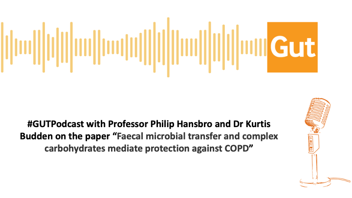 New #GUTPodcast live today by @KurtisBudden @HansbroResearch Apple: apple.co/3WnRI8R Spotify: spoti.fi/3Un9Ih5 Web: bit.ly/49Zxq91 Paper: bit.ly/4cRc40e @UON_research @HMRIAustralia @sjsijieshen @nadiamorim @simonkeelyvia #COPD #Microbiome