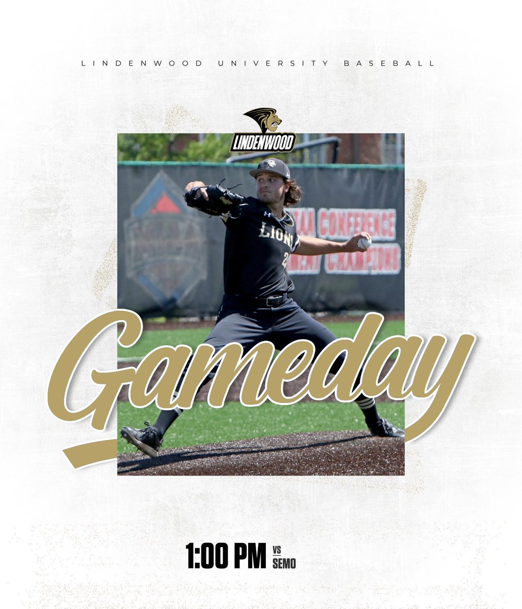 The @LULIONSBASEBALL 🦁⚾️ team continues its series with SEMO this afternoon at 1️⃣:0️⃣0️⃣ p.m. from Lou Brock Sports Complex 📊 | tinyurl.com/ycact392 🎧 | tinyurl.com/5n8swn7e #NewLevel x #OVCit