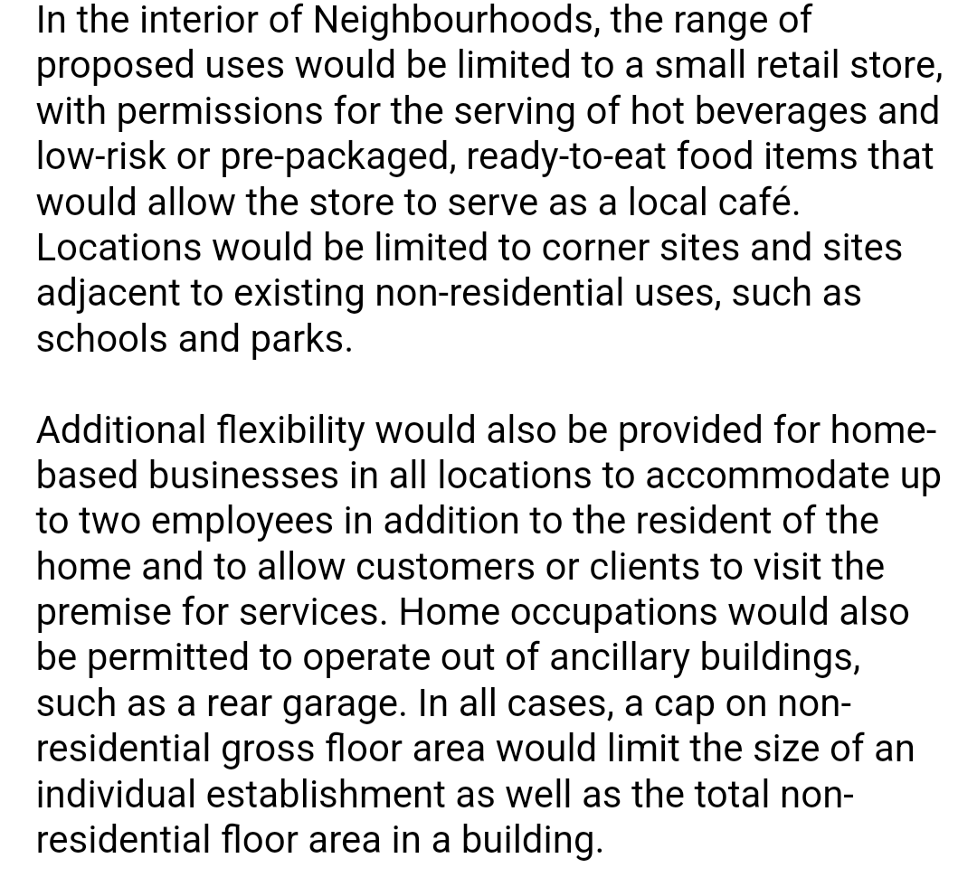 For all who are interested in mixed-use laneways, see Planning and Housing Committee Agenda Item 12.4 and, in particular, the screen captures I have provided below. This is a good starting point, with room for improvement. More to come. #TOpoli secure.toronto.ca/council/report…