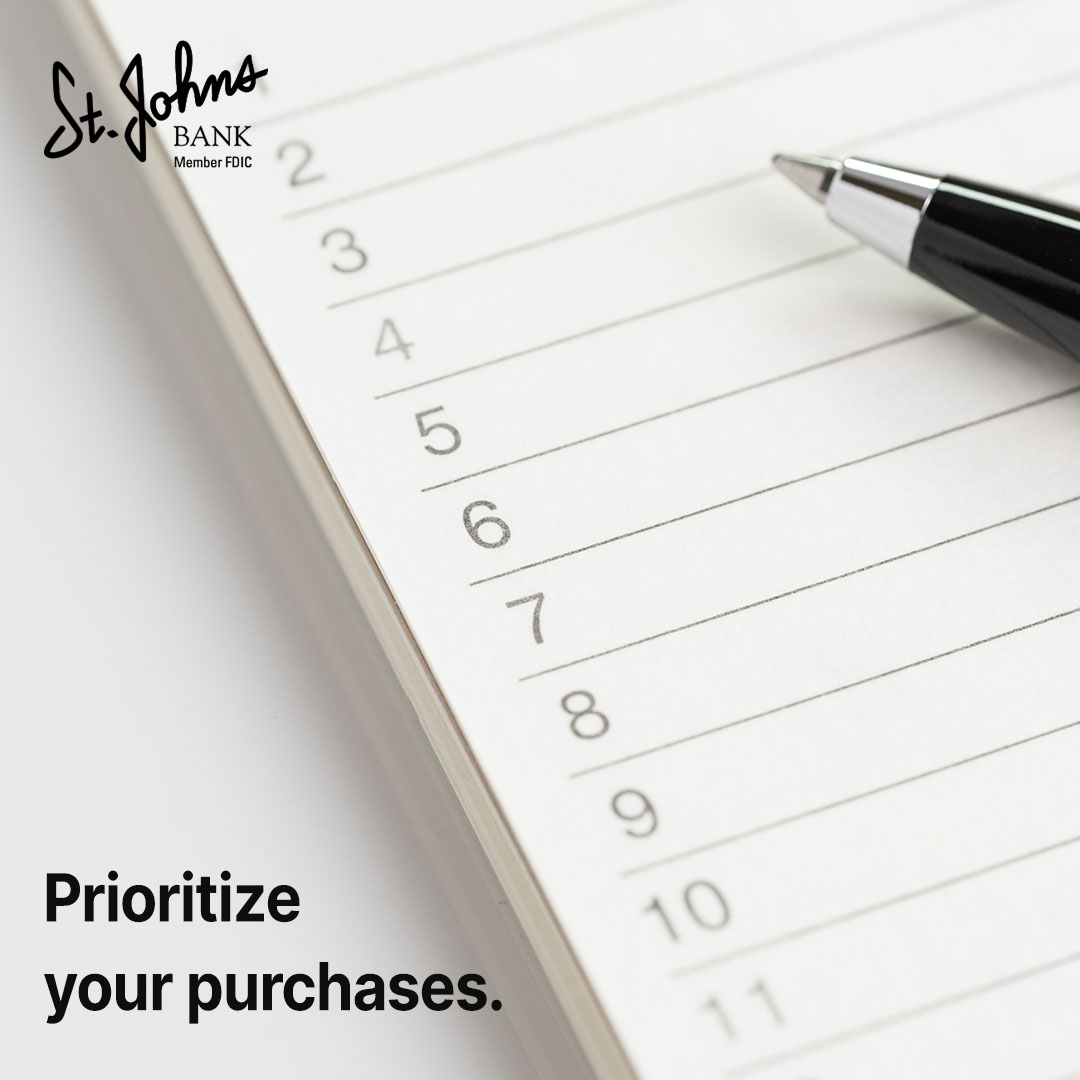 What matters most to you? Build your budget starting with your biggest necessities to make sure you always have your bases covered. #BankLocal #budgeting