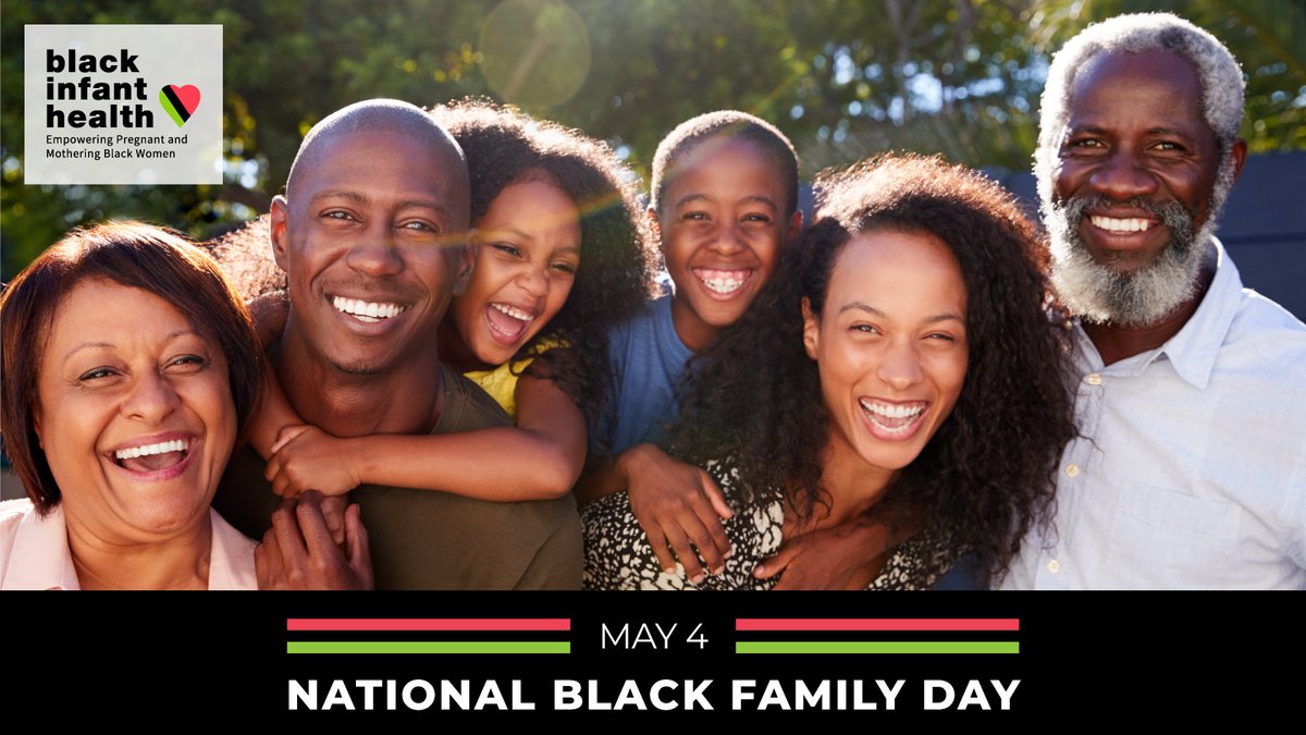 Who are you celebrating with on this special day? Share a cherished memory or tradition that highlights the beauty of Black family bonds. 🖤

#BlackFamilyDay #BlackFamilies #BlackInfantHealth #BlackExcellence