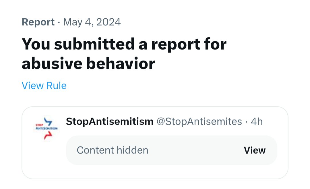 @anthonyvclark20 @StopAntisemites I reported them. I encourage others to do the same!

Doxxing people and crowdsourcing harassment of individuals with the objective of getting them fired because you disagree with an opinion is not only dangerous, it certainly doesn't prevent anti-Semitism