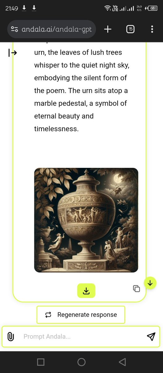 RomeisaIqbal's tweet photo. @AndalaLabs #Keats #Poetry #Andala #OdetoGrecianUrn https://t.co/Vfi375gzng