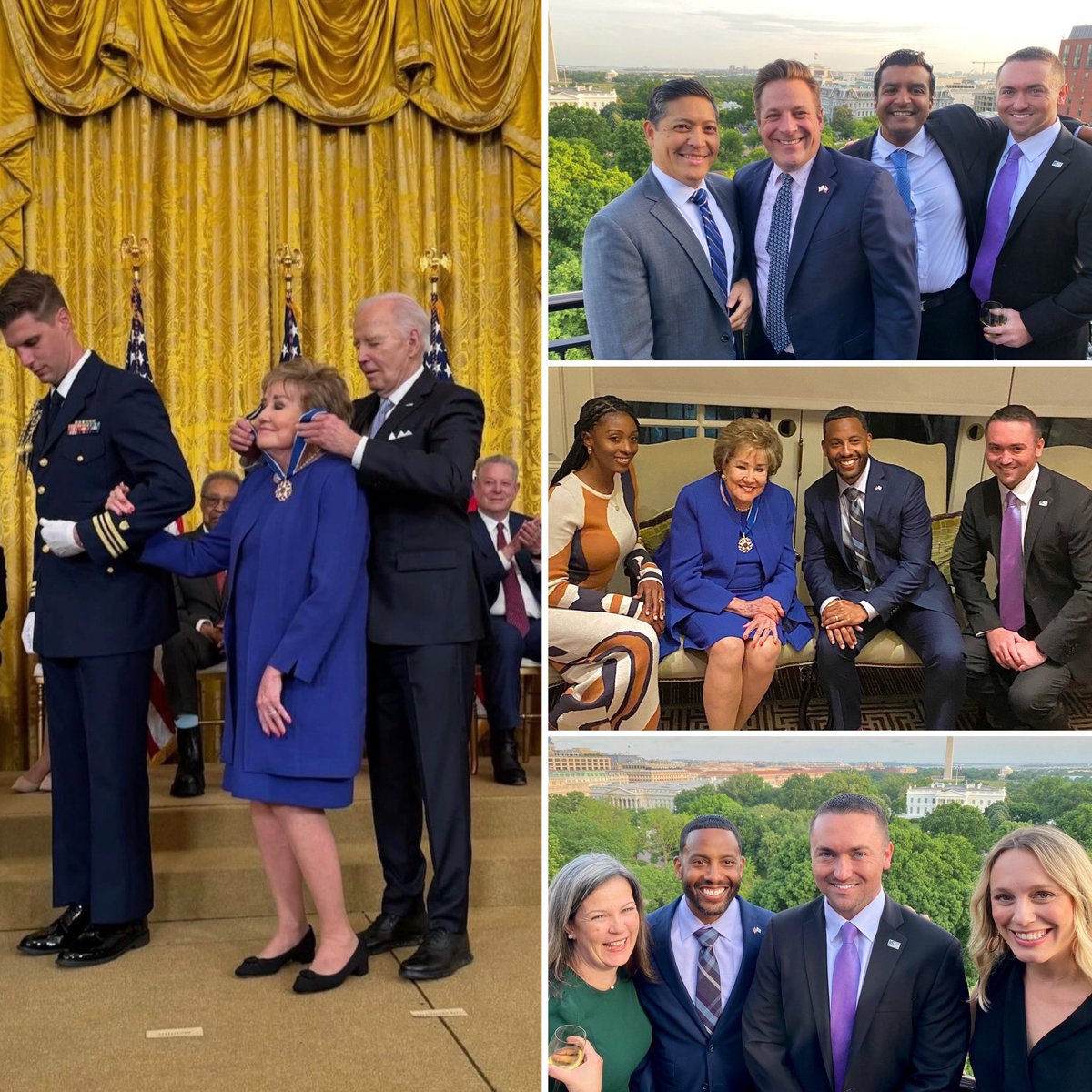 Honored to celebrate Senator Elizabeth Dole yesterday after she received the Presidential Medal of Freedom, the highest civilian honor awarded in the US. 

Senator Dole truly is one of our nation’s most dedicated public servants - a well deserved recognition!

@DoleFoundation
