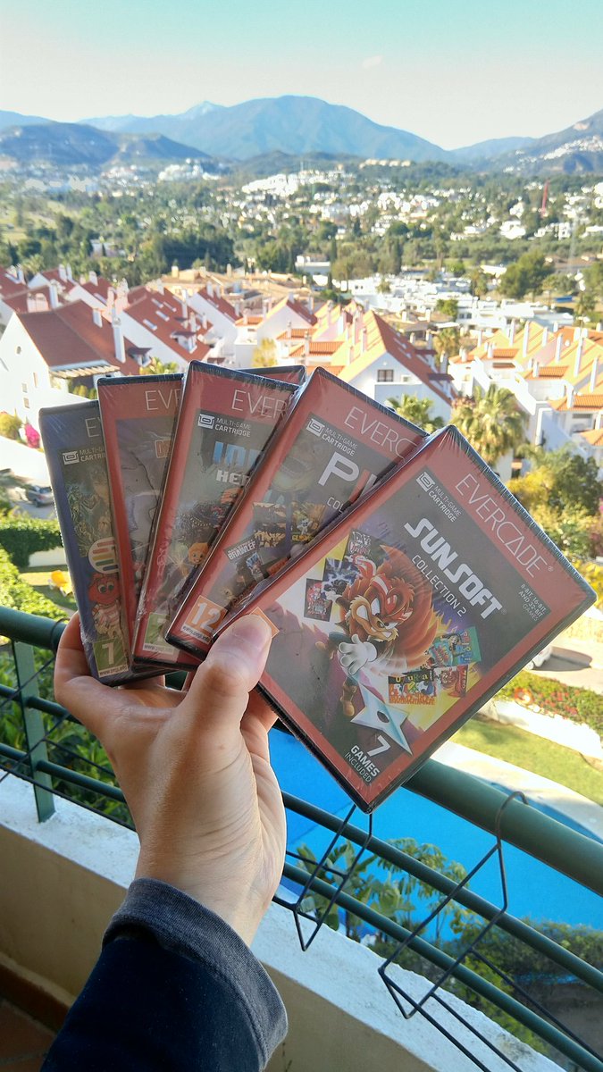 Been awhile.. New #Evercade Carts! #RetroGaming