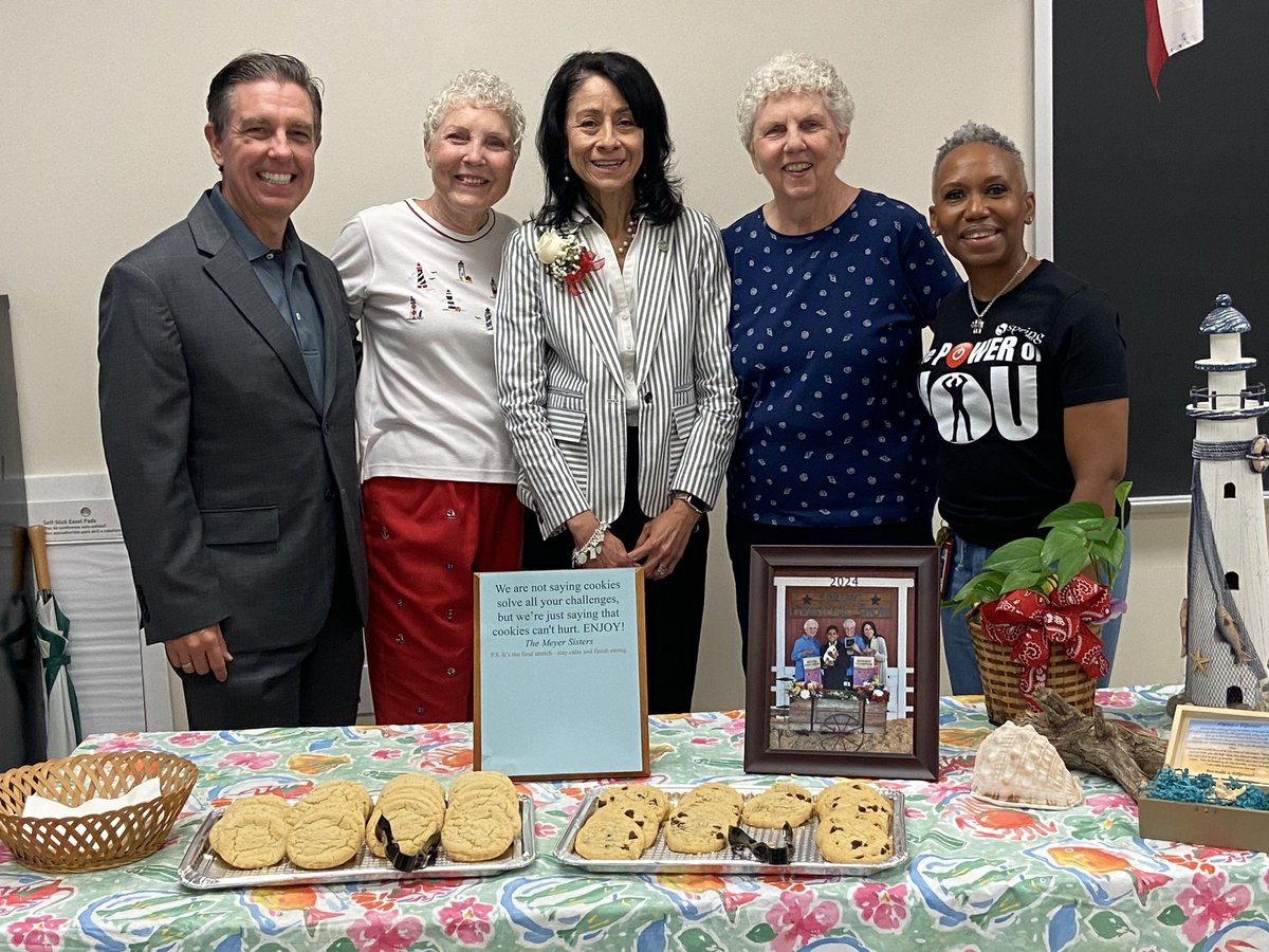 Thank you to the Meyer sisters for delivering sweet treats to our teachers!