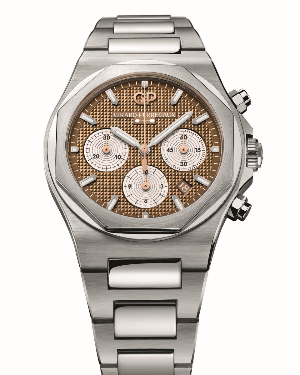 Partnering with Girard-Perregaux, Wempe launches the third edition of its “Signature Collection” in a new special edition Laureato Chronograph, crafted from 904L stainless steel and featuring a striking copper-colored dial watchtime.com/featured/wempe…