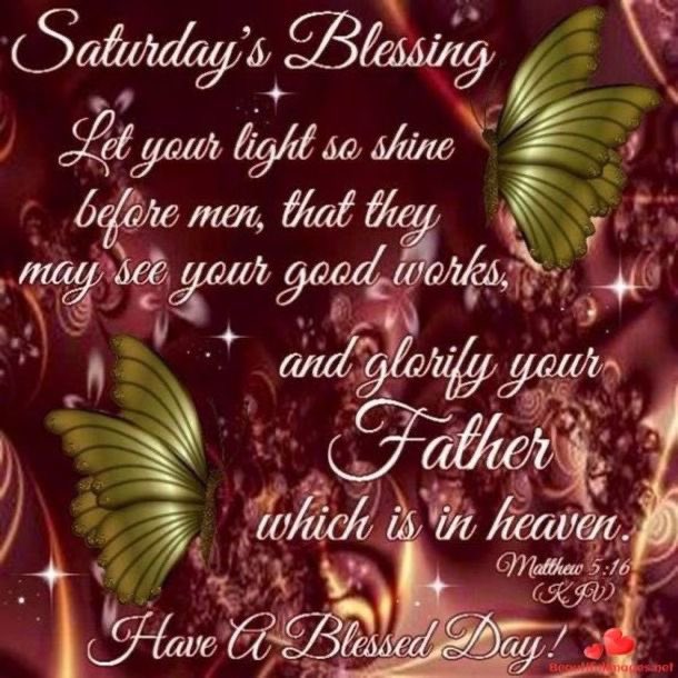Saturday Blessings #WVHP #SaturdayVibes #SaturdayMorning #SaturdayMotivation #SaturdayBlessings #SaturdayBlessing