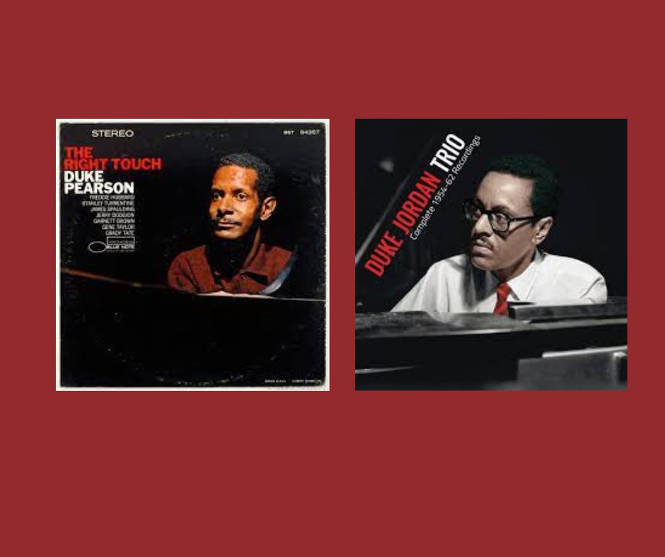 TONIGHT 9PM! 'Just Jazz'  with Michael Burman. As KCSM wraps up a week-long tribute to Duke Ellington, this episode of 'Just Jazz' shines the spotlight on a pair of jazz pianists nicknamed 'Duke' but neither of whom is Ellington.