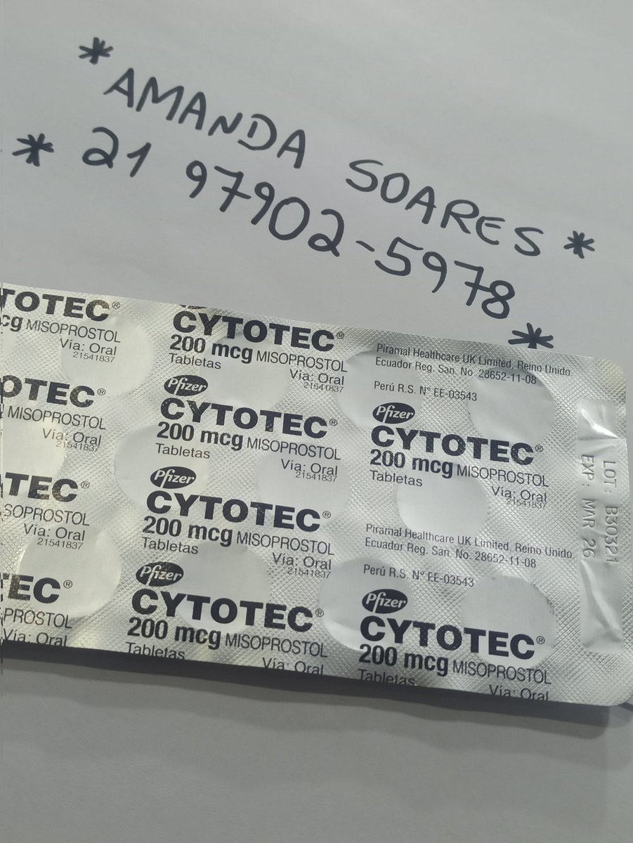 PROMOÇÃO 
ORIGINAL 
1461

Onde comprar #Cytotec no Brasil? Procurando onde vende cytotec?  Cytotec Misoprostol Original  Você não está sozinha, me deixa te ajudar! 💛 📷  #cytotec #misoprostol #mifepristone