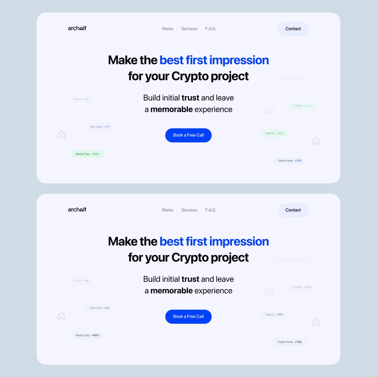 ZachUXUI's tweet image. Which one you like more?

🅰️ or 🅱️?