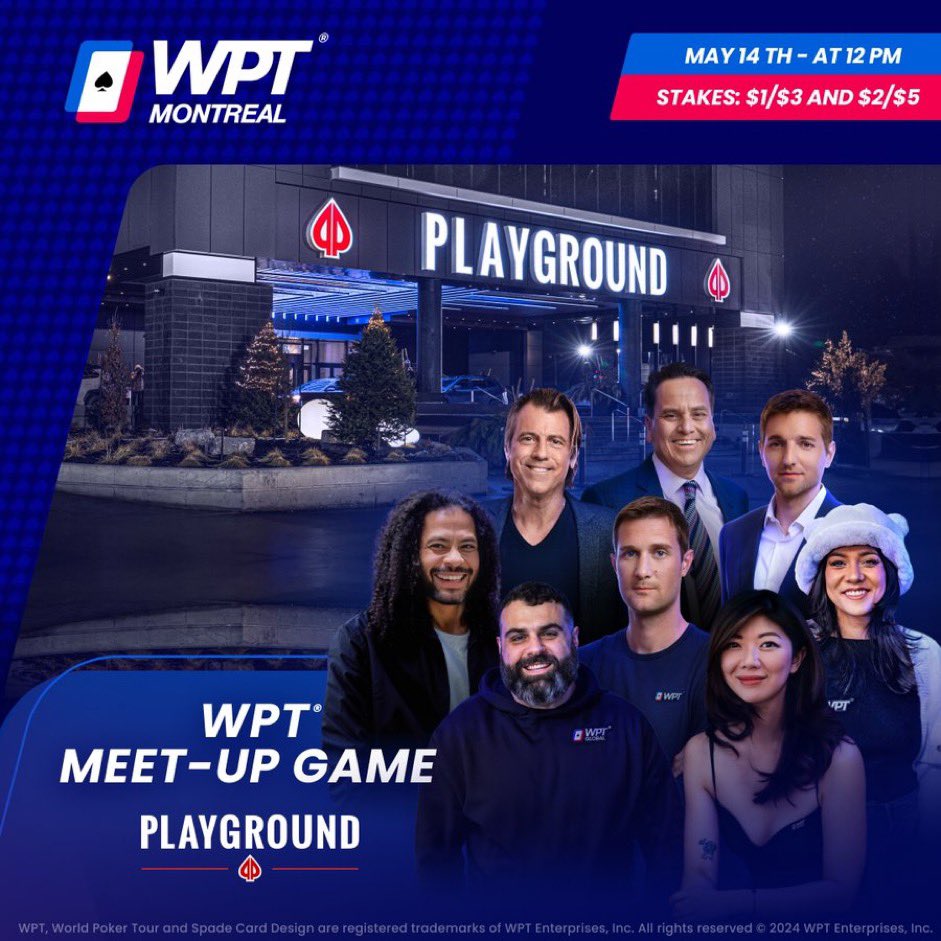Starting TOMORROW on @wpt_global you can play the WPT500 and WPT Prime feeder events for online day 1’s of the 500, Prime, and Championship next week! 

All day 2 qualifiers and Champion satty seat winners will also receive dinner invitational to hang with these cool people at…