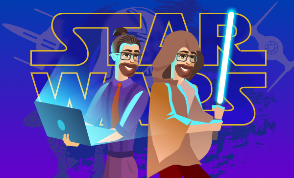 Every IT support guy is a Jedi of sorts 🤔 Happy Fourth of May to all the Jedis out there, regardless of what they wear: robes or t-shirts, light swords or laptops. And May the Force be With You! #maythe4thbewithyou #maythe4th #starwarsday #starwars