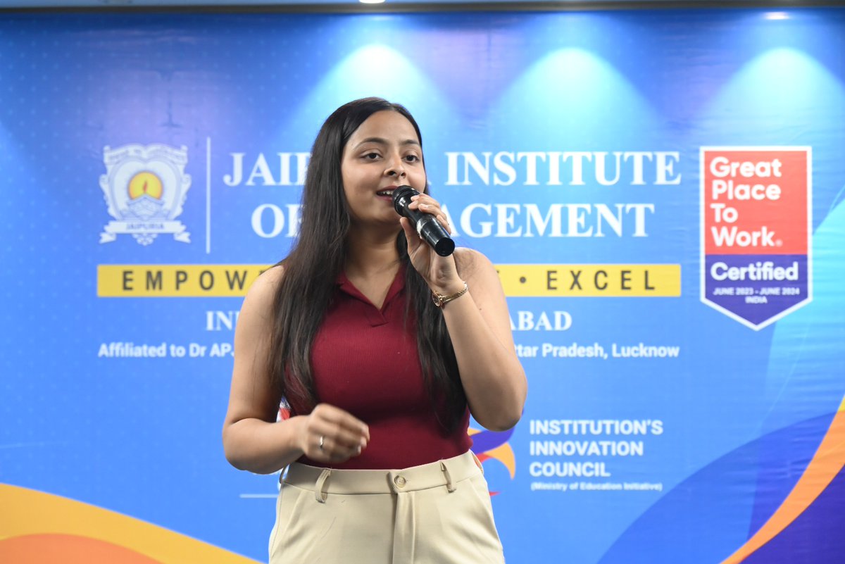 Unleashing potential at Jaipuria! We had an electrifying day at the 'Talentbling: A Talent Hunt Competition' on May 4th, 2024. 🎤🕺 From soulful melodies to dynamic dance moves, our students showcased a range of incredible talents, making it a memorable event.