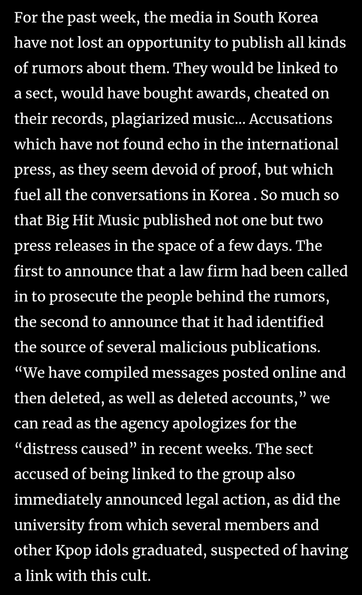 UKIYO_713's tweet photo. Everyone please PLEASE give your clicks &amp; spread this article as much as you can. Paris Match never disappoints when it's abt BTS, and they proved yet again why we love their articles. The author captured the unfairness of this situation which BTS is facing to the T. Bravo 👏💜 https://t.co/b8ZSkLFr7y