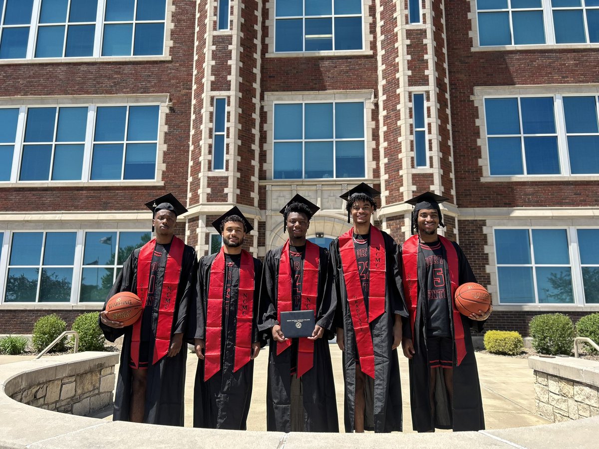 NCMCPiratesMBB's tweet photo. It’s Graduation Day for the 6 sophomores! We couldn’t be more proud of each and everyone of you and what you have accomplished thus far! 🖤 Cannot wait to see what the future holds! Go be great! 🎉🎊 https://t.co/PuGHbSpclv