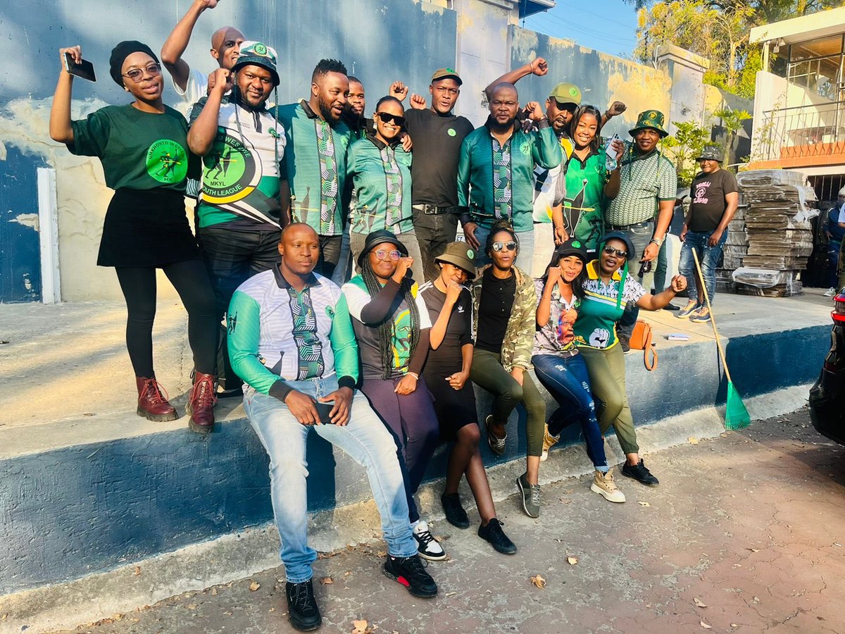 Interim MKYL NTT, GP PTT and Regions yesterday. Young people of Gauteng are fully geared for up coming elections in 3 weeks. Vote Mk party 29 May