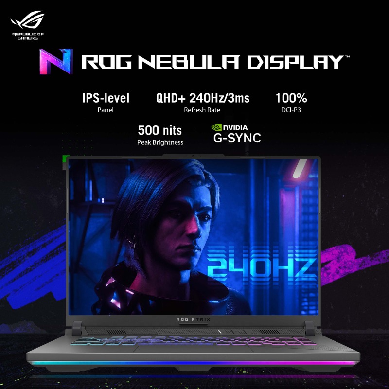 ASUS_ROG_IN's tweet photo. 🚀 Ignite the future with the ROG Strix G16 2024 laptop, powered by the latest 14th Gen Intel Core Processors. 

Feel the surge of #BoundlessPower as you dive into limitless possibilities!

#ROGIndia #ROGStrixG162024