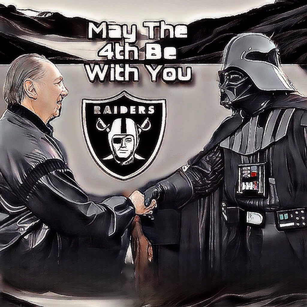 May The 4th Be With You! 

#RaiderNation