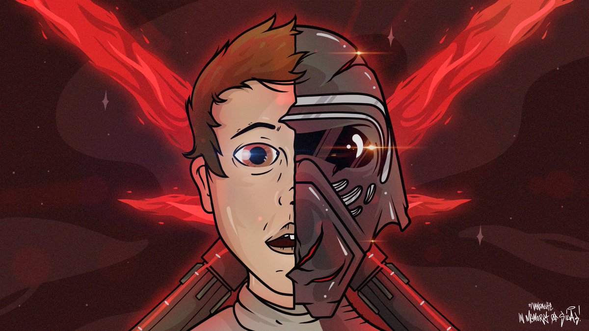 May the 4th be with you!!🌌

Throwback to having the honour of designing this piece in memory of Silas and his love for Star Wars, thanks <a href="/9RealmsGG/">9Realms Gaming™</a> for giving me the opportunity to create this 4 years ago!⚔️

#Maythe4thBeWithYou | #StarWarsDay | #SWArt