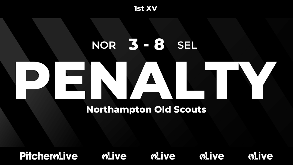 20': Penalty kicked for Northampton Old Scouts #NORSEL #Pitchero selbyrufc.club/teams/2267/mat…