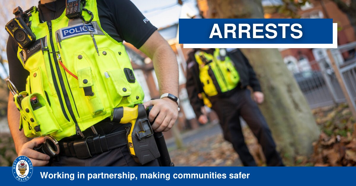 #ARRESTS | We've arrested four teenagers after a 16-year-old boy suffered a stab injury to his arm in Hob Moor Road, Bordesley Green yesterday afternoon (Friday). Read more ➡️ ow.ly/xVBq50Rwsef
