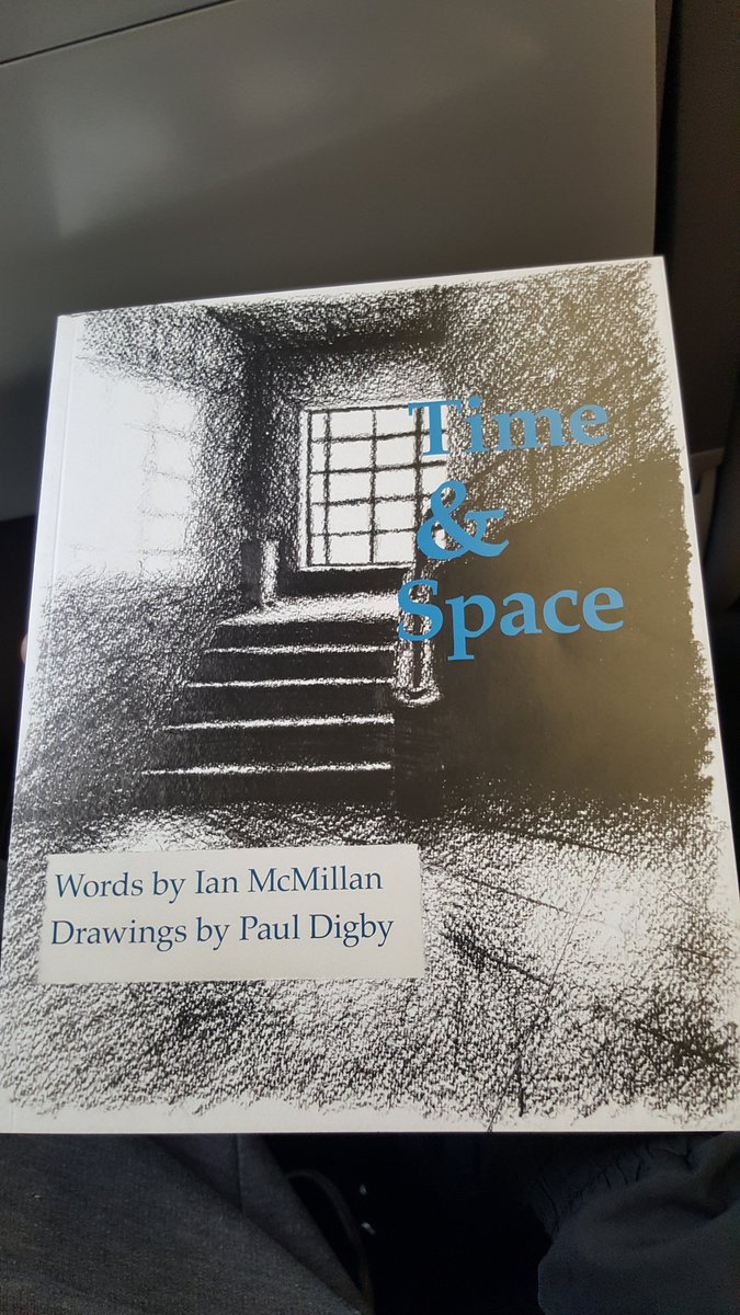 Having a read of @IMcMillan's & @DigbyPaul's 'Time & Space' on the train to London. #dontlookattheclock