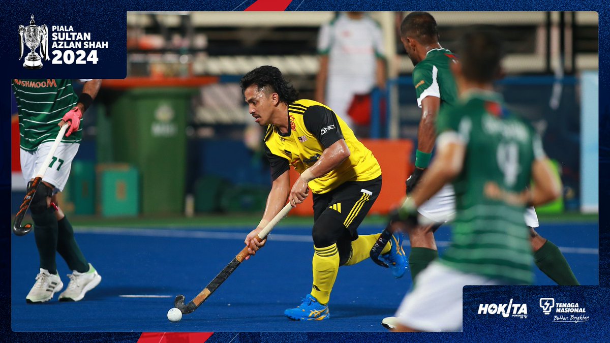 HokitaMY's tweet photo. #SultanAzlanShahCup2024 | #MASvPAK

Bukan malam #SpeedyTigers, tewas tipis selepas pasukan Pakistan berjaya mendapatkan Penalty Stroke untuk mengesahkan kemenangan mereka. Kita bangkit di perlawanan kedua! 💪 #SayaSokongHokiMY #BersatuUntukHoki https://t.co/1SW7pdwdlk