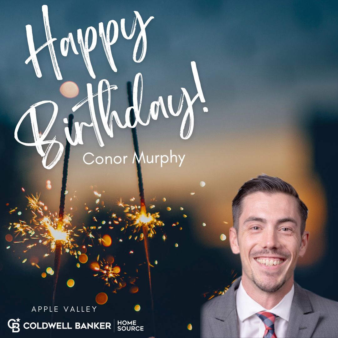 🎂🥳🎉 Happy Birthday Conor! 🎉🥳🎂

#putanothercandleonyourbirthdaycake #HappyBirthday #CBHomeSource #buy #sell #HighDesert #RealEstate