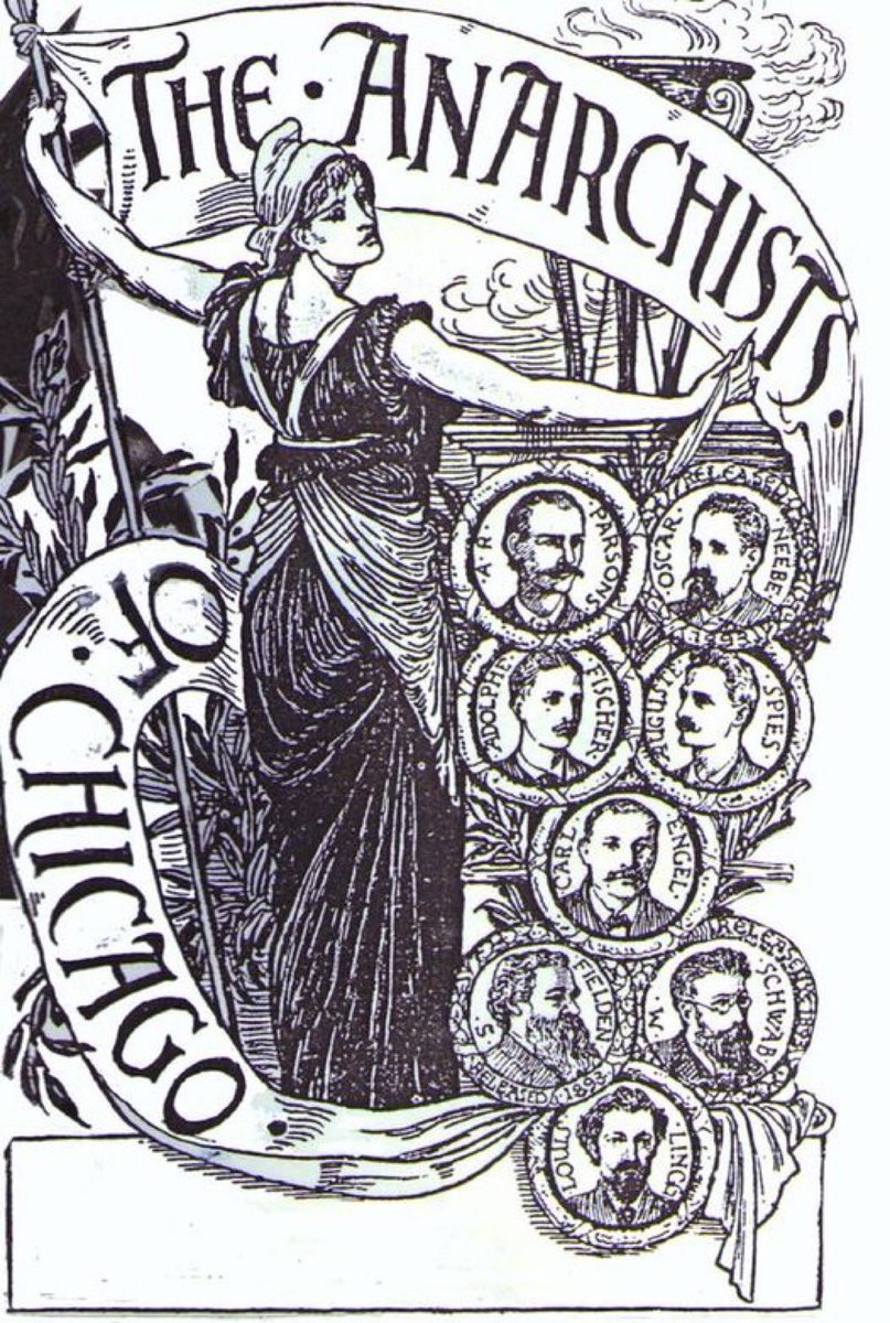 Neste dia, em 1886, eclodiu a Revolta de Haymarket que viu uma manifestação trabalhista em Chicago em prol da jornada de 8 horas ser bombardeada e quatro anarquistas condenados à morte por acusações espúrias.