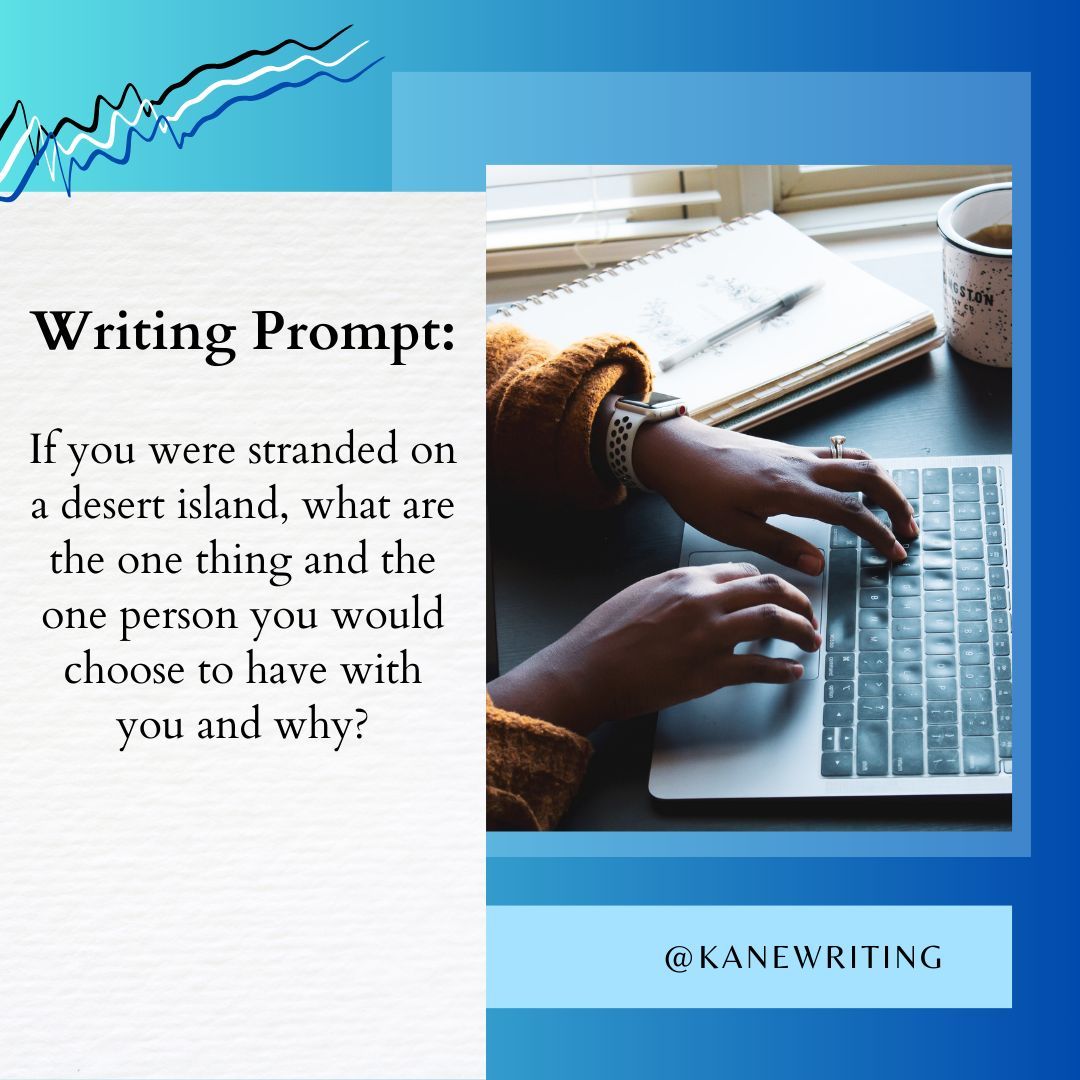 Here is this week's #writingprompt 🤍