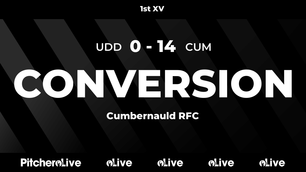 22': Conversion for Cumbernauld RFC #UDDCUM #Pitchero pitchero.com/clubs/uddingst…