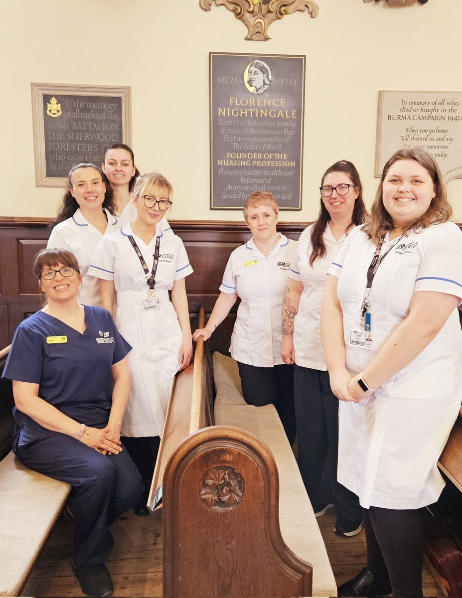 Wonderful morning, celebrating Florence Nightingale's life & inspirational nursing @DerbyCathedral @DerbyUni #FNF #InternationalNursesDay #Nursing