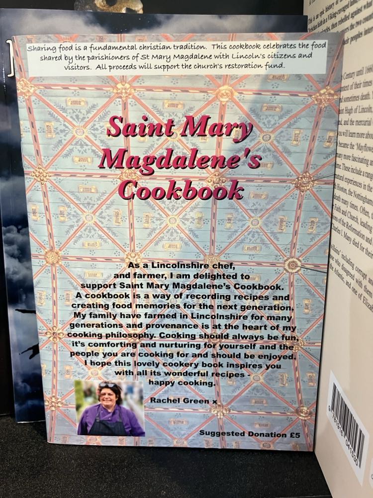 We're now stocking the @LincStMaryMag Cookbook! A collection of great recipes from the churchwardens, clergy and congregation - all proceeds from each £5 sale will go to the fundraising needed for a major programme of renovation starting this summer. #Lincoln #fundraising