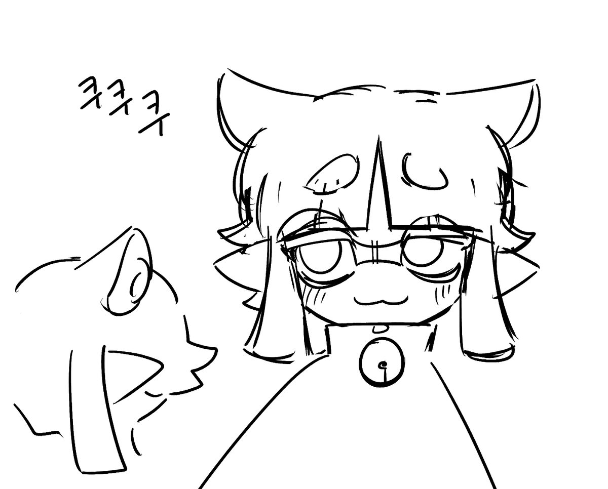 고양이 귀 같은거