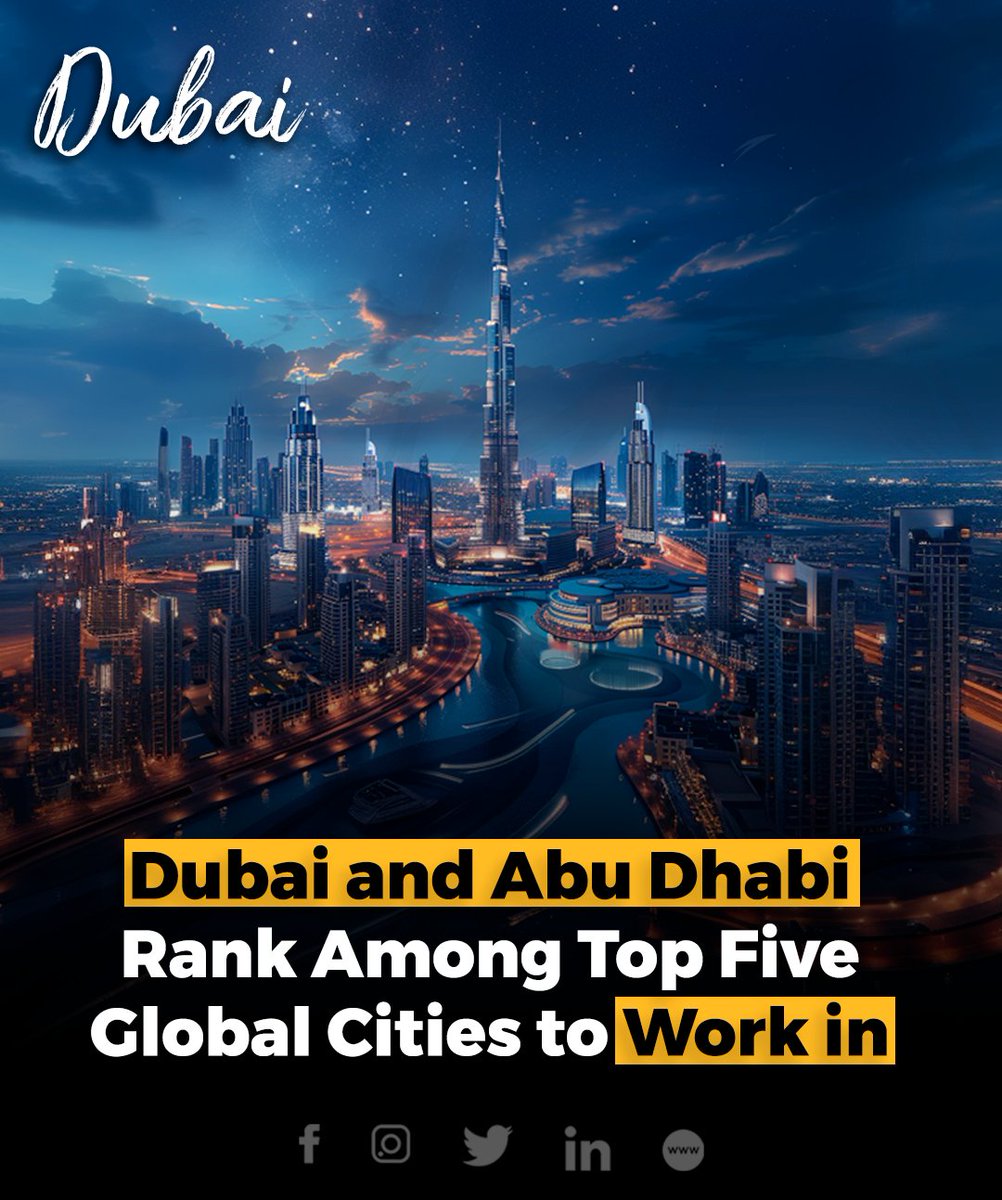 Dubai and Abu Dhabi have secured positions among the top five most desirable destinations for professionals looking to relocate, as indicated by a report from Boston Consulting Group. 

#Dubai #UAE #Globalcities #abudhabi