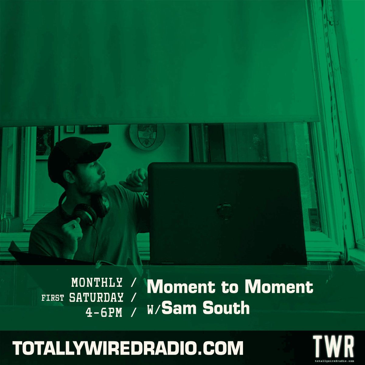 Moment to Moment with Sam South #startingsoon on #TotallyWiredRadio Listen @ Link in bio. 
-
#MusicIsLife #London
-
#Soul #Jazz #Reggae #RnB #Experimental