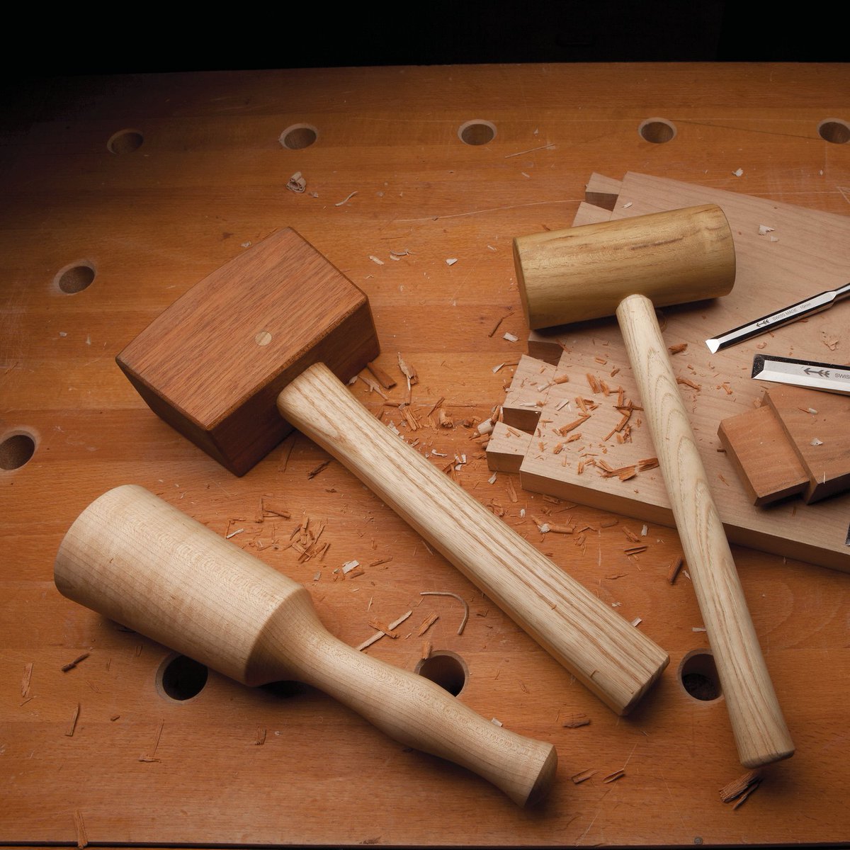 If you enjoy making your own tools, you’ll find mallets to be a great weekend project. They don’t use a lot of material, they go together fairly quickly, and the tools become a regular part of your shop.

Learn how to make 3 different shop mallets here bit.ly/49YdweG