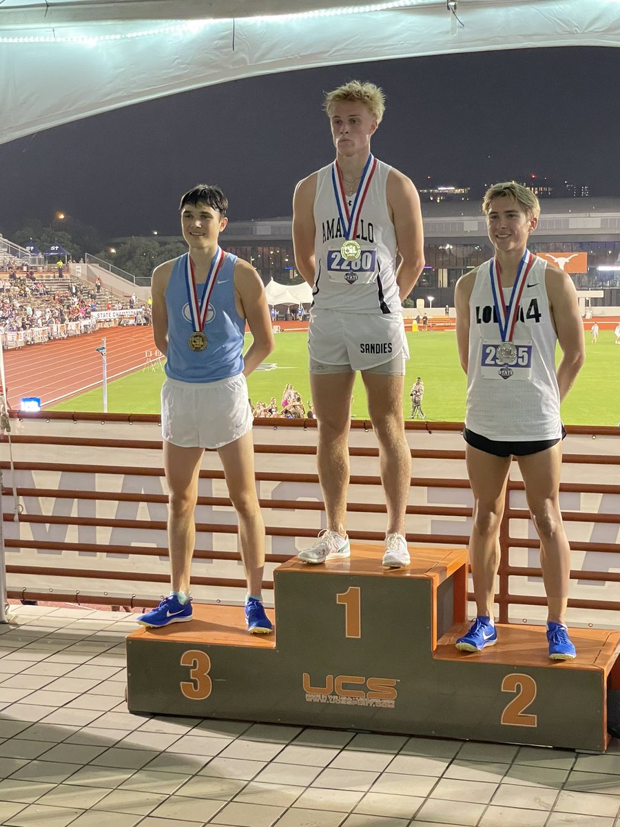 🚨 2024 TEXAS 5A 1600M STATE CHAMPION - ADAM BURLISON 🚨

Our Sandie Family is beyond proud of the heart and courage you displayed! The University of Texas is not only getting a tremendous athlete, but an exceptional young man as well!