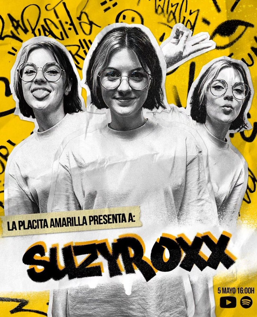 🌴- Mañana podcast con Suzyroxx de LPA por el día de la madre (nada que ver pero coincide).

A las 16:00, como siempre (lo pone literalmente abajo a la derecha en la imagen) 🌷