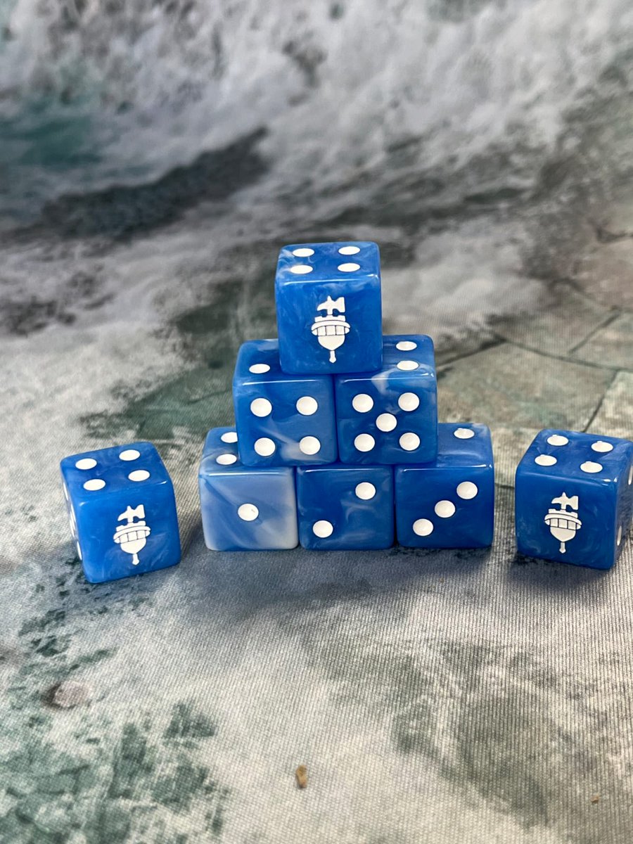 You already know we care a lot about our look. Thankfully this year our friends in <a href="/BaronOfDice/">Baron Of Dice</a> supplied us with these amazingly cool custome dice ready to roll hot for Worlds!